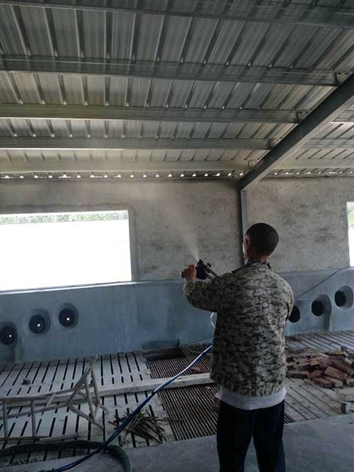 保溫養殖場聚氨酯噴涂材料(圖2) 保溫養殖場聚氨酯噴涂材料案例