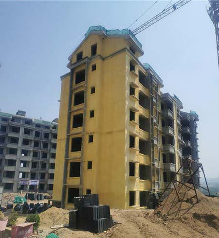 KTV墻身隔音降噪(圖2) 外墻保溫聚氨酯高壓設備施工